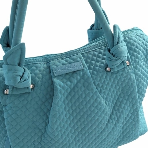 NEW VERA BRADLEY On the Go Microfiber Satchel Shoulder Bag - Picture 3 of 6